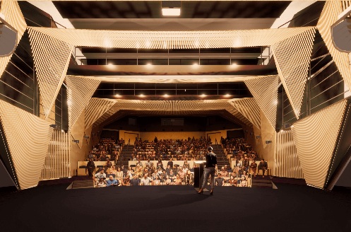 Inside ECC theatre