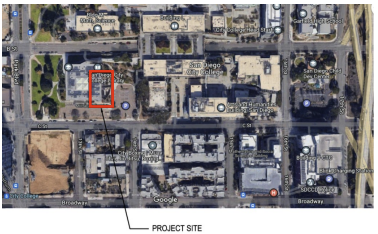 City College LRC Chiller Replacement Site Plan