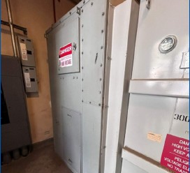 Mesa A100 Transformer Side view of the A100 Transformer in location