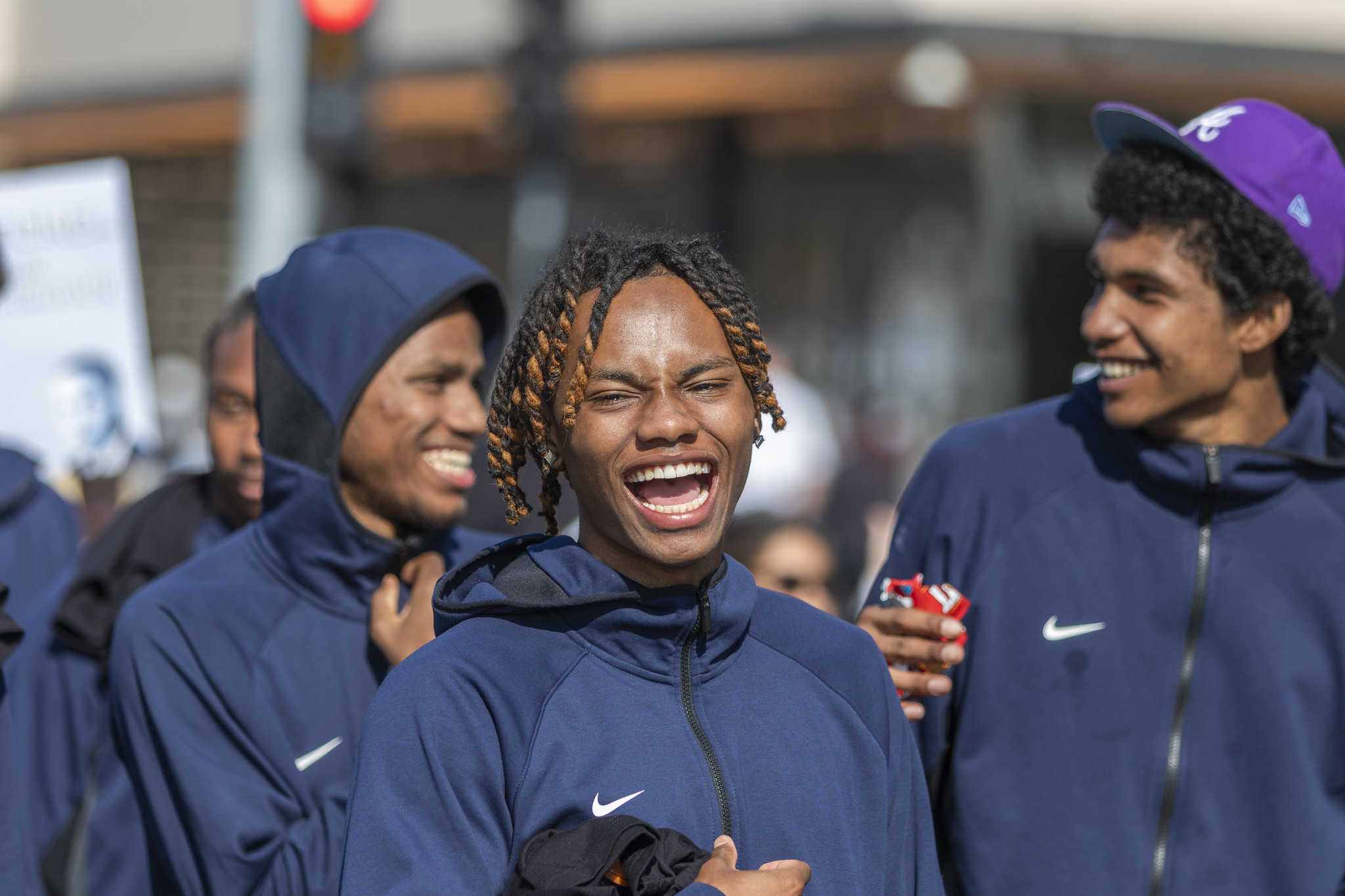 The district at the MLK Parade.