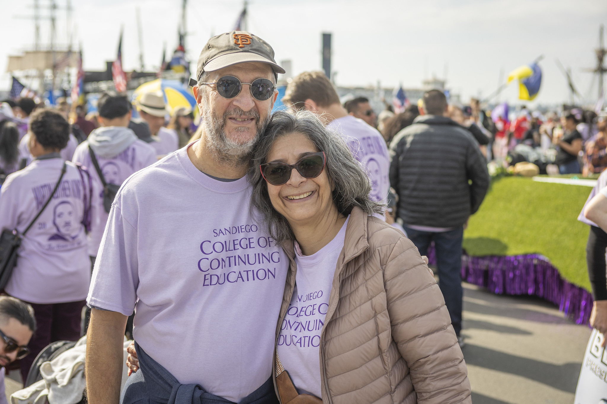 The district at the MLK Parade.
