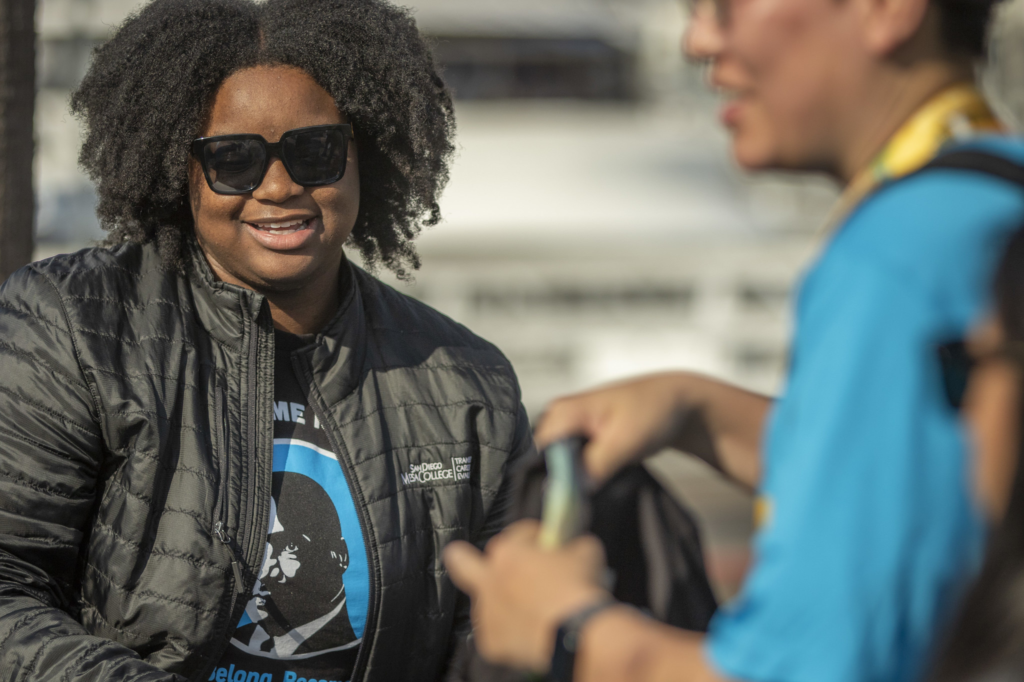 The district at the MLK Parade.