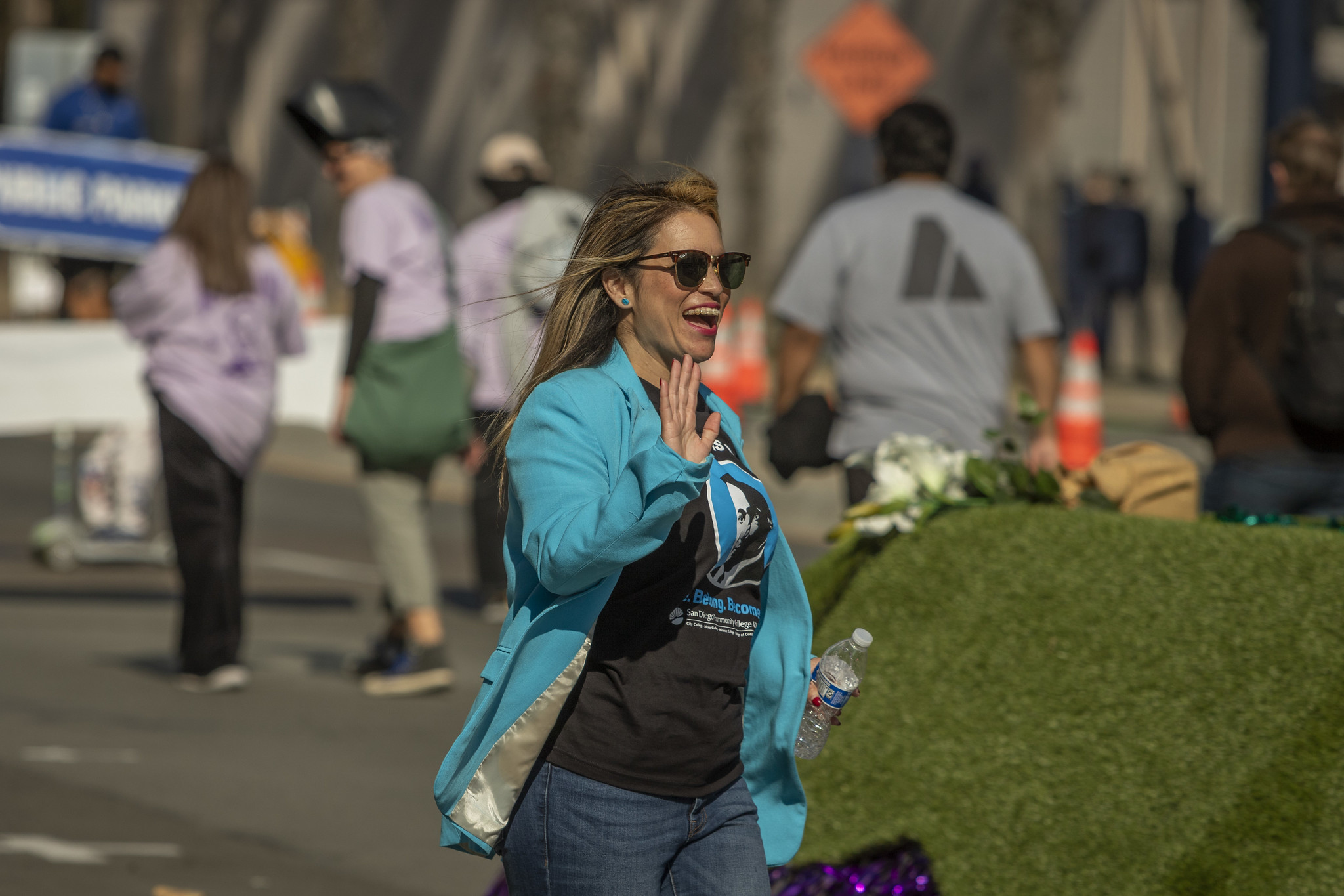 The district at the MLK Parade.
