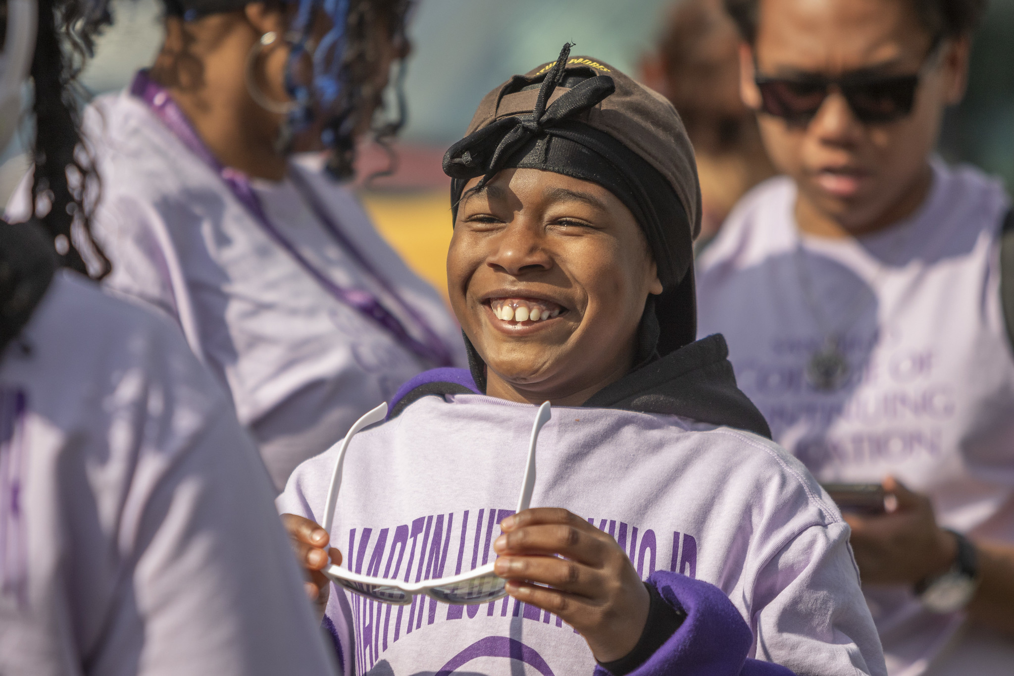 The district at the MLK Parade.