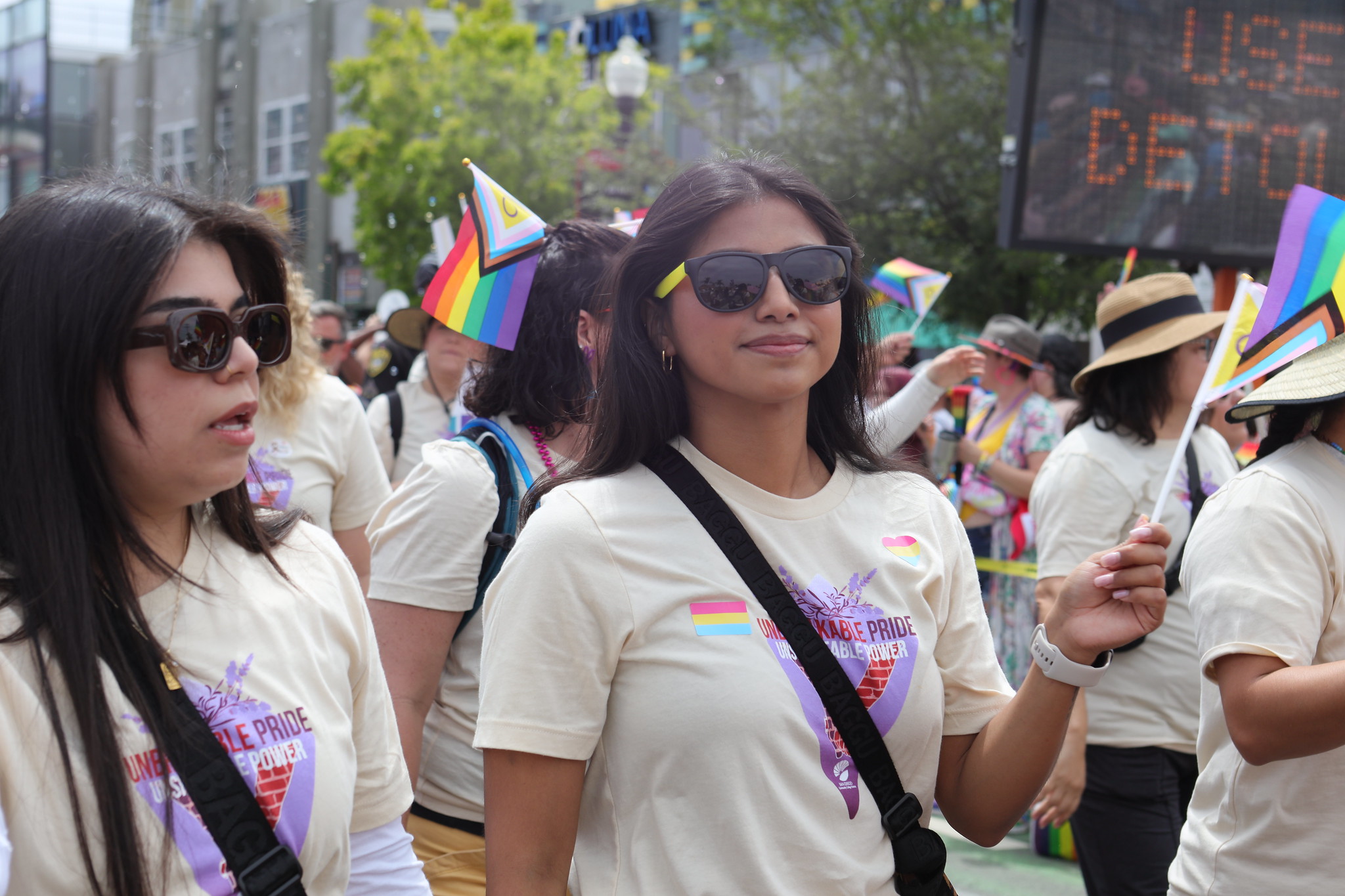 
The SDCCD at the San Diego Pride Parade.

