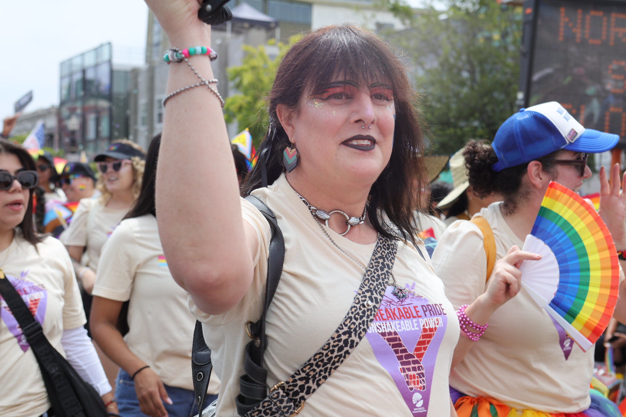 
The SDCCD at the San Diego Pride Parade.
