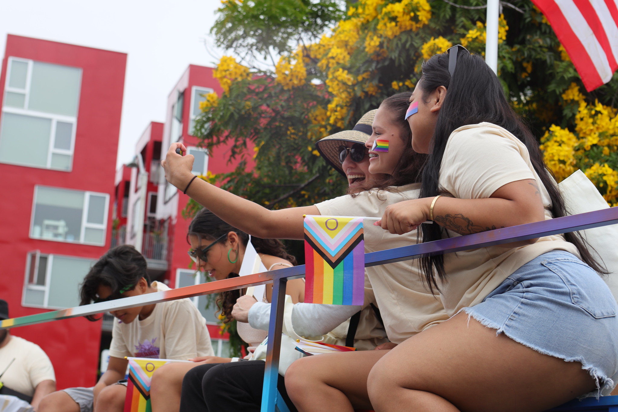 
The SDCCD at the San Diego Pride Parade.
