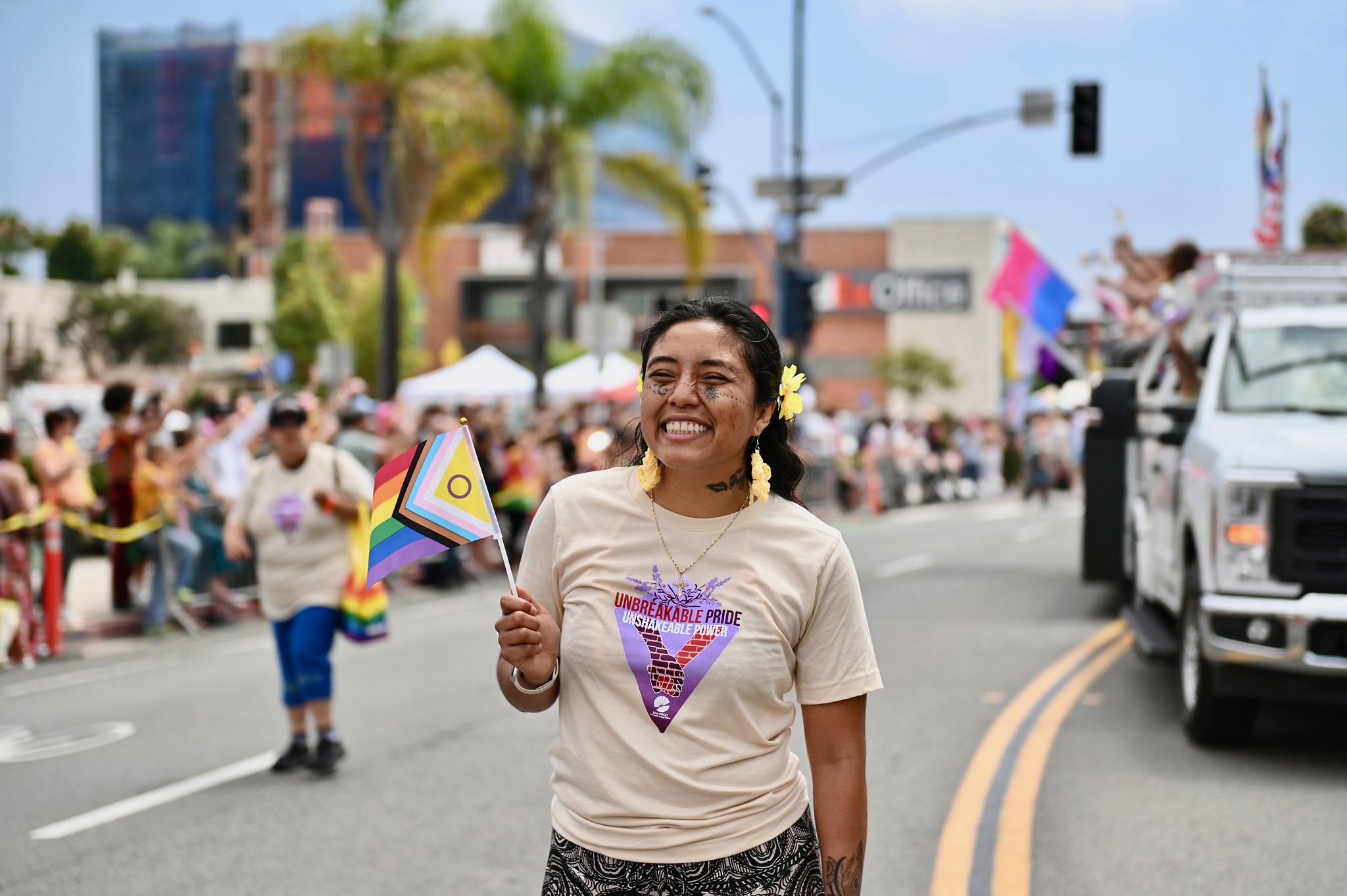 
The SDCCD at the San Diego Pride Parade.
