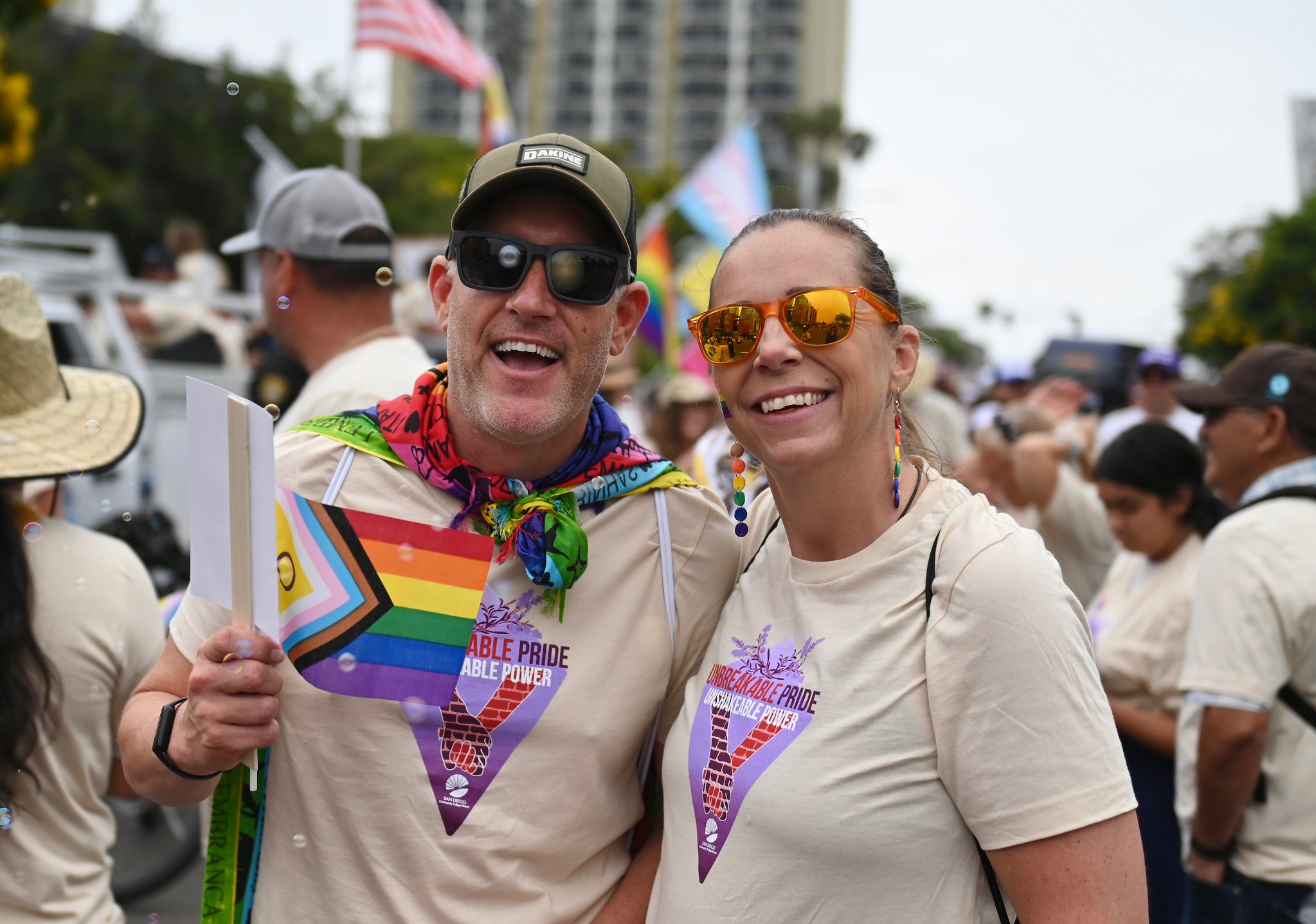 
The SDCCD at the San Diego Pride Parade.
